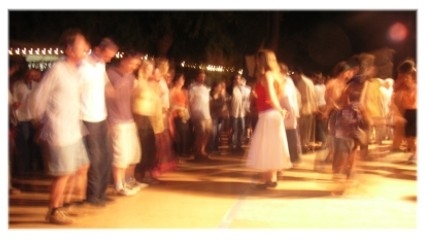 Danse traditionelle de bal folk